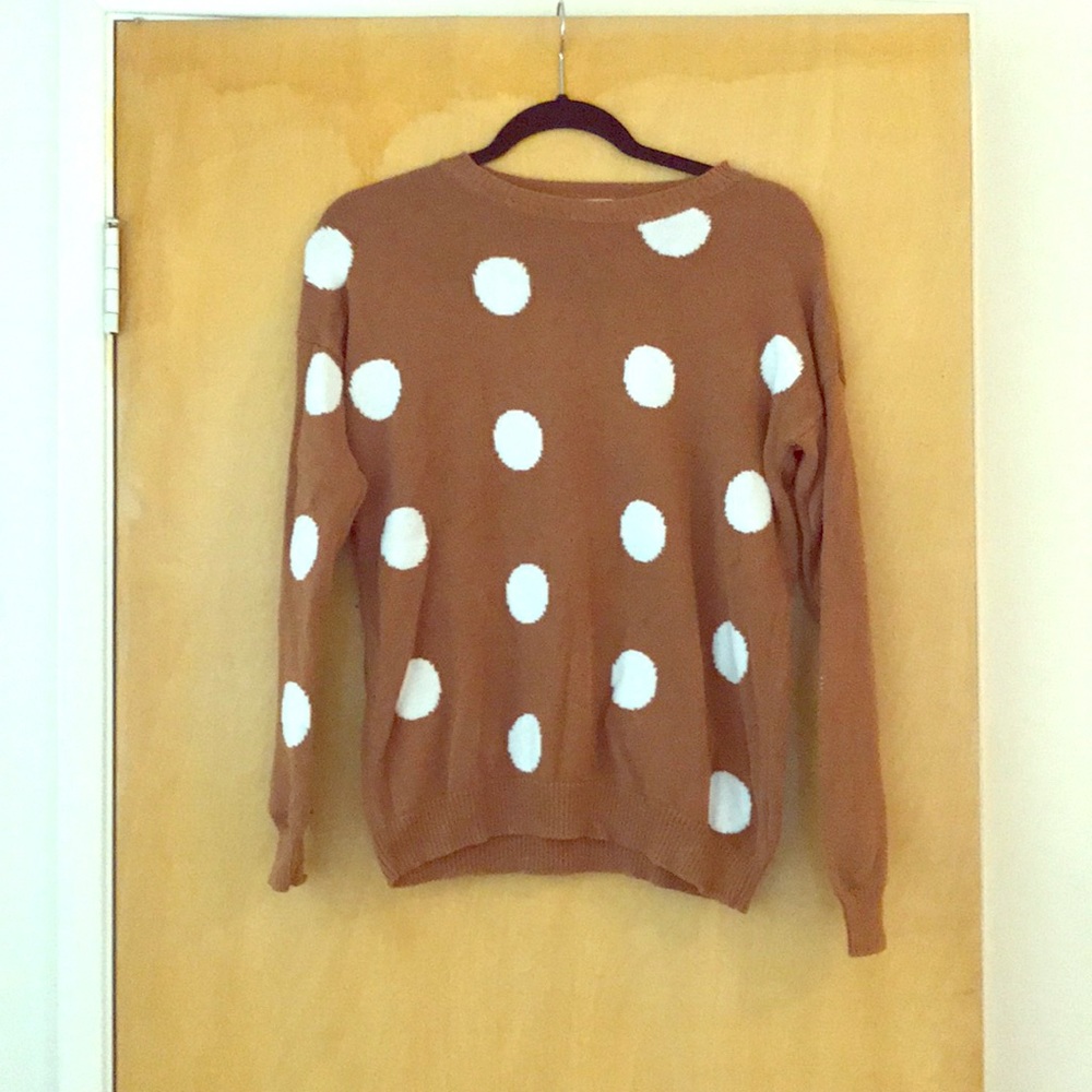 Polka Dot Sweater (Small)